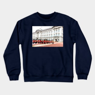 Changing Of The Guard At Buckingham Palace Crewneck Sweatshirt